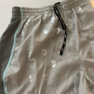 Pink Victoria’s Secret Skull Print Shorts